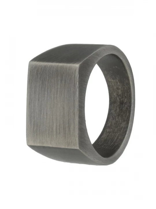 Foto van product Lucardi Ring zilvergrijs
