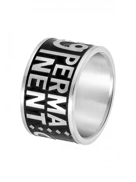 Foto van product Lucardi Ring zwart