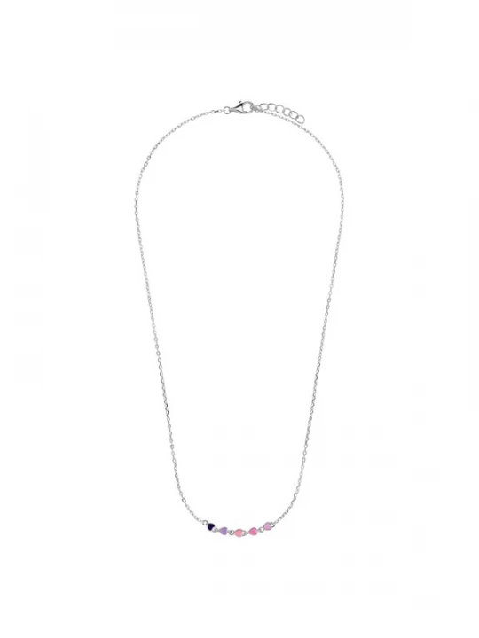 Foto van product Lucardi Sieraden 'Colourful' blauw / lila / pink / zilver