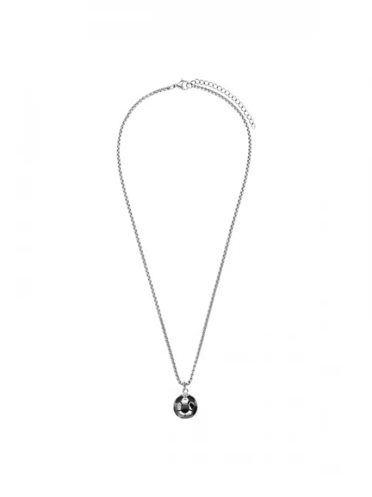 Foto van product Lucardi Sieraden 'Coole Basics' zwart / zilver