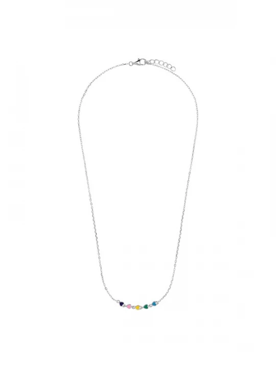 Foto van product Lucardi Sieraden geel / groen / lichtroze / zilver