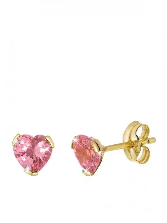 Foto van product Lucardi Sieraden 'Klassisch' goud / pink