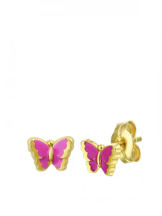 Foto van product Lucardi Sieraden 'Klassisch' goud / pink