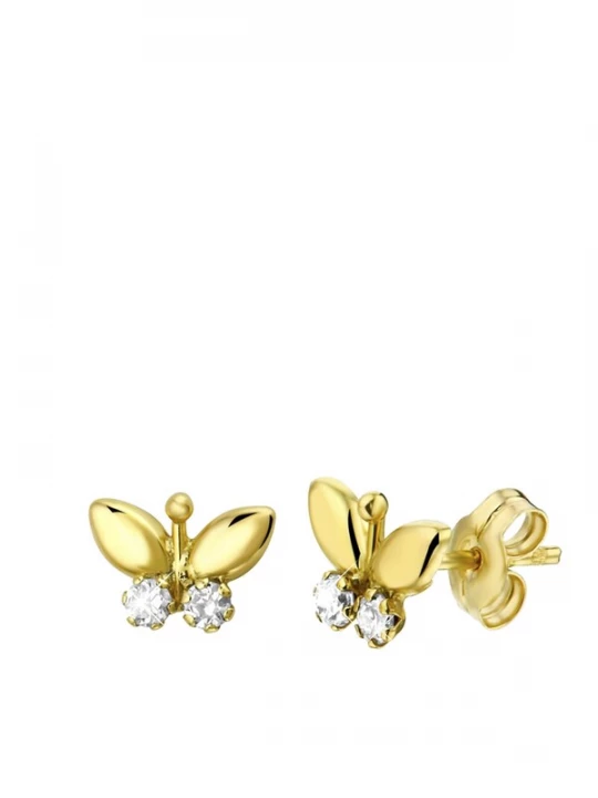 Foto van product Lucardi Sieraden 'Klassisch' goud / transparant
