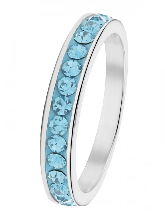 Foto van product Lucardi Sieraden lichtblauw / zilver
