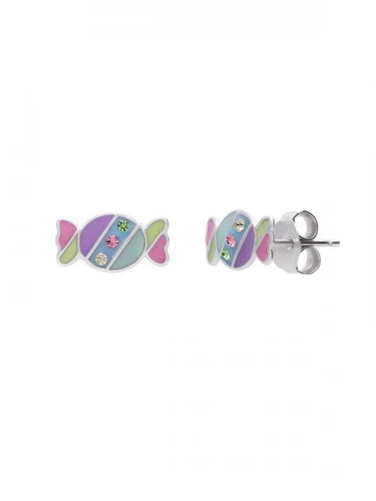 Foto van product Lucardi Sieraden lichtgroen / lichtlila / zilver
