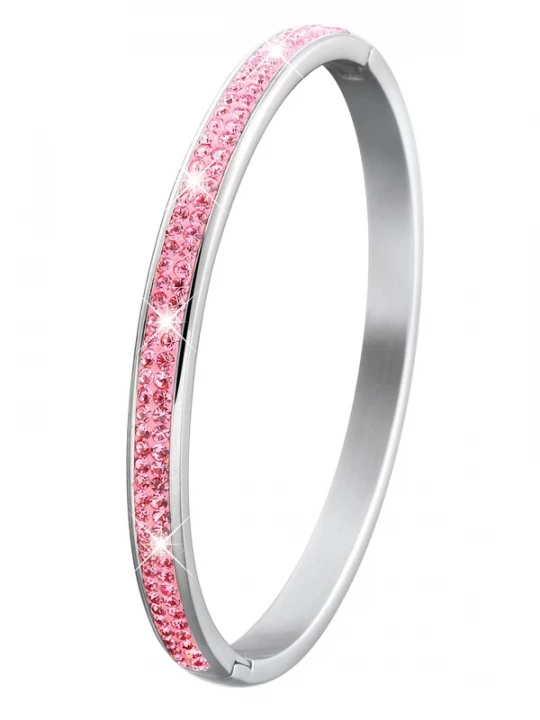 Foto van product Lucardi Sieraden lichtroze / zilver