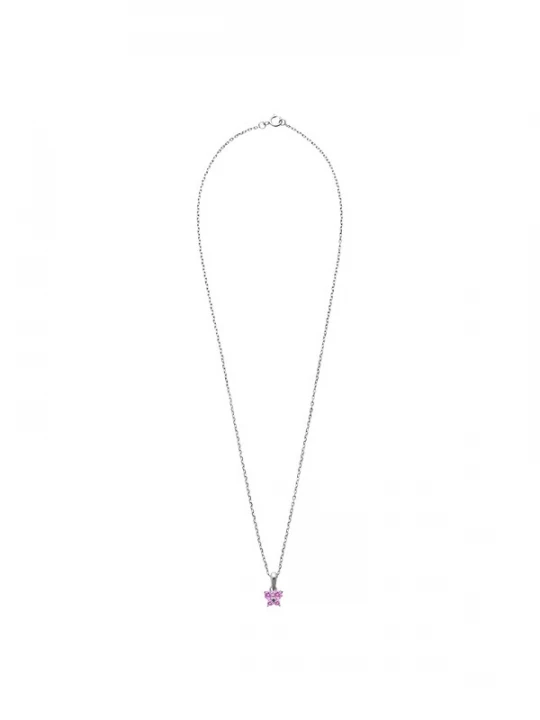Foto van product Lucardi Sieraden 'Liebe' lila / zilver
