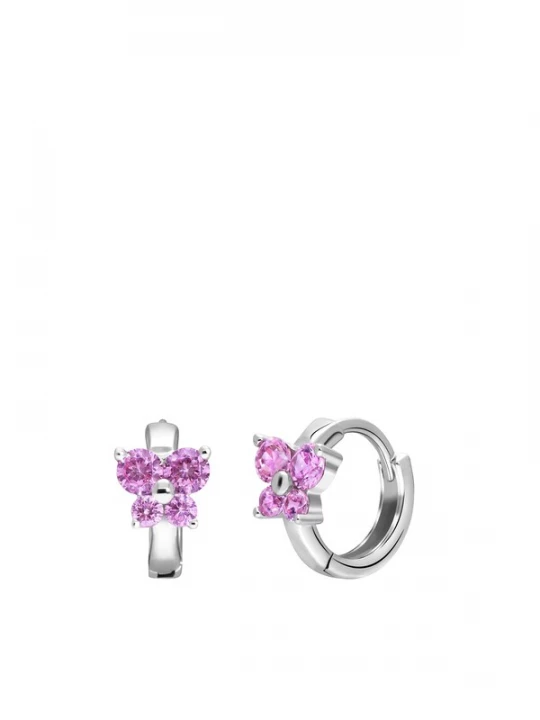 Foto van product Lucardi Sieraden 'Liebe' pink / zilver