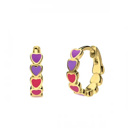 Foto van product Lucardi Sieraden lila / lichtrood