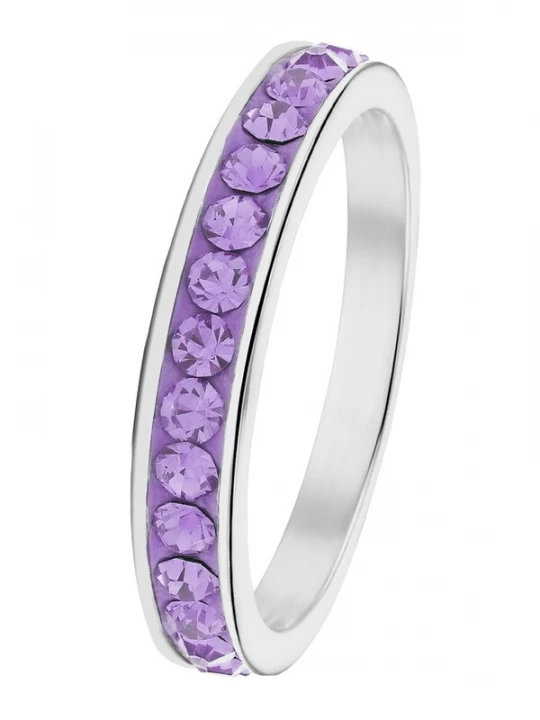 Foto van product Lucardi Sieraden lila / zilver