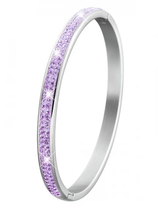 Foto van product Lucardi Sieraden lila / zilver
