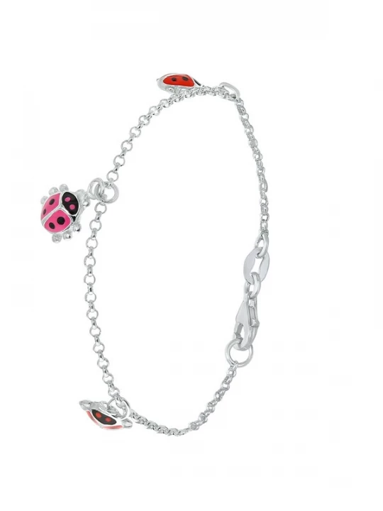 Foto van product Lucardi Sieraden pink / rood / zwart / zilver