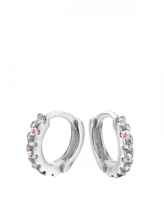 Foto van product Lucardi Sieraden pink / zilver