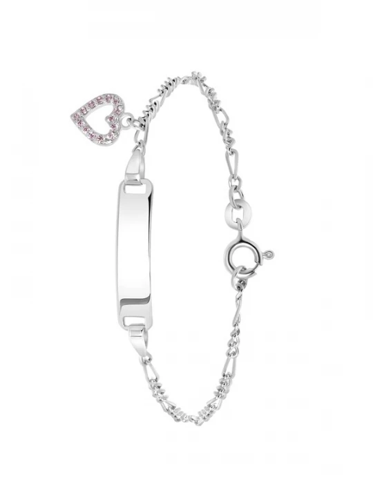 Foto van product Lucardi Sieraden rosa / zilver