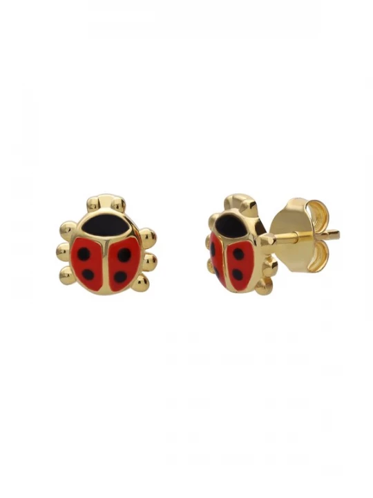 Foto van product Lucardi Sieraden 'Statement' goud / rood / zwart