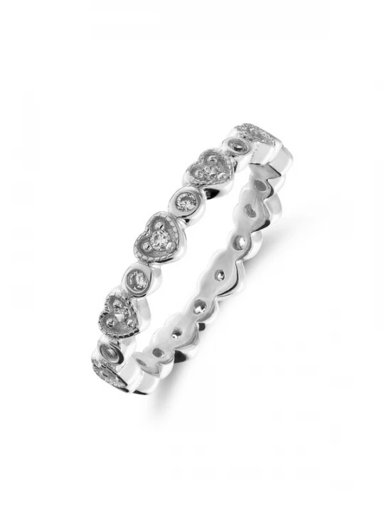 Foto van product Lucardi Sieraden zilver / transparant