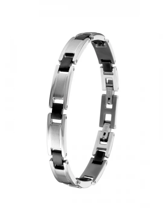 Foto van product Lucardi Sieraden zwart / zilver