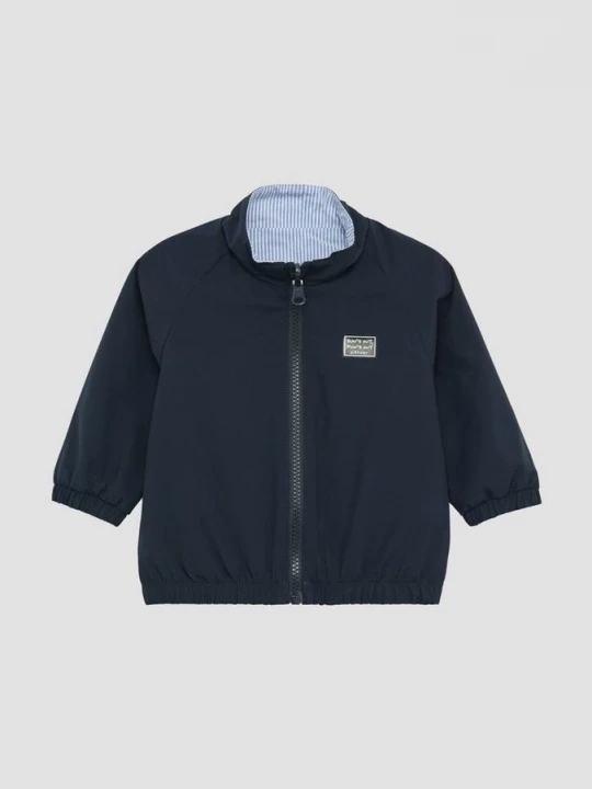 Foto van product Luchtige omkeerbare jas met printdetails s.Oliver blauw