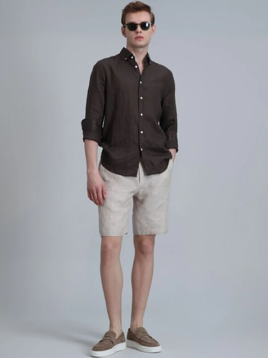 Foto van product Lufian Broek 'Zegler' beige