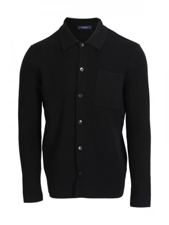 Foto van product Lufian Gebreid vest zwart