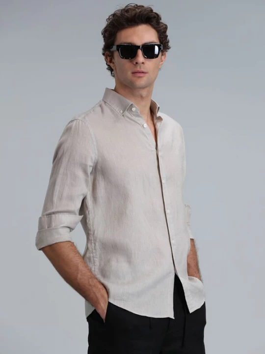 Foto van product Lufian Overhemd beige