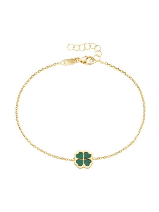 Foto van product Luigi Merano Armband goud / groen
