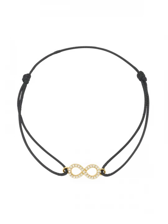 Foto van product Luigi Merano Armband goud / zwart