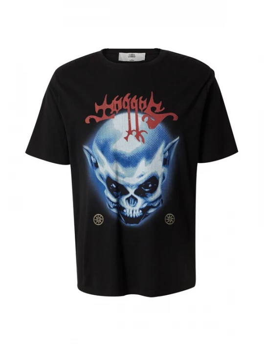 Foto van product Luka Sabbat for ABOUT YOU Shirt 'Sinan' blauw / donkerrood / zwart