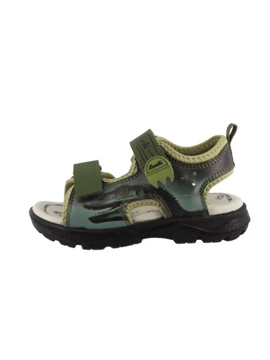 Foto van product LURCHI Open schoenen 'Kraptor' olijfgroen / kiwi / donkergroen