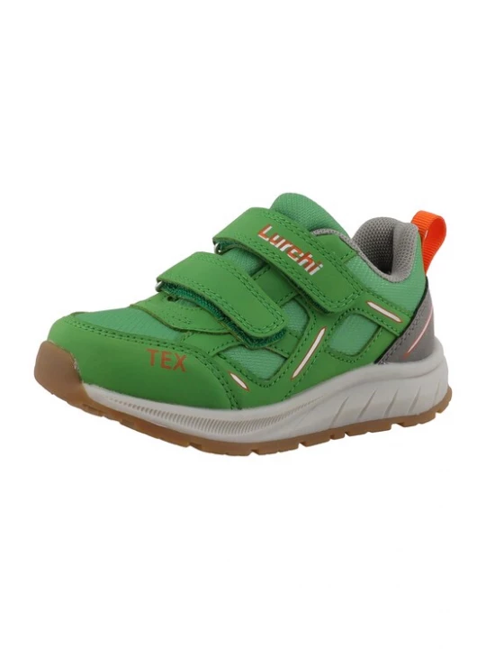 Foto van product LURCHI Sneakers 'Andi' grijs / lichtgrijs / grasgroen / donkeroranje