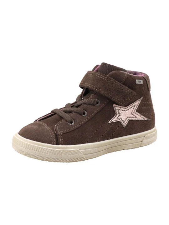 Foto van product LURCHI Sneakers 'Blina' chocoladebruin / rosé
