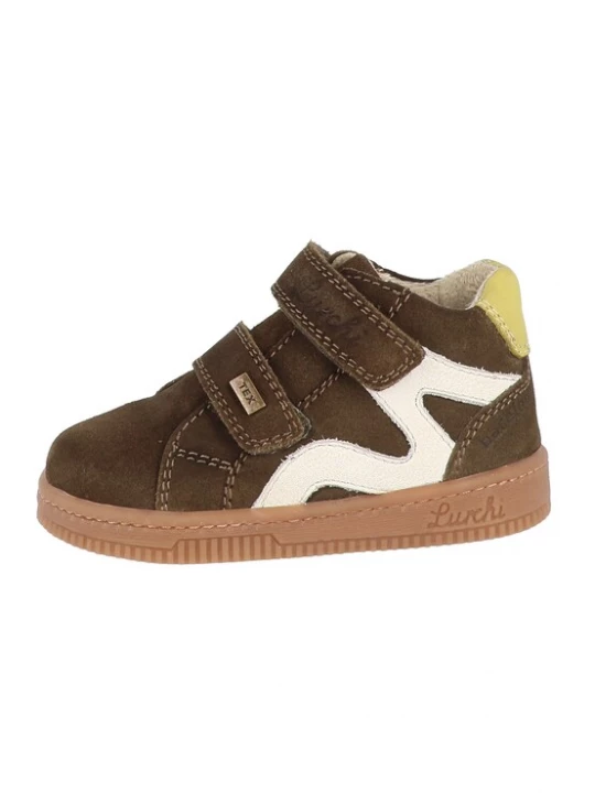 Foto van product LURCHI Sneakers 'Furi' olijfgroen / appel / wit