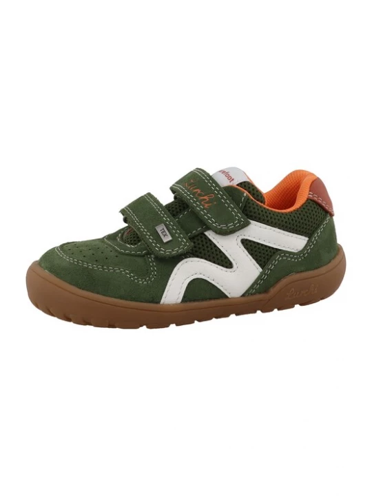 Foto van product LURCHI Sneakers 'Jamin' donkergroen / kreeft / wit