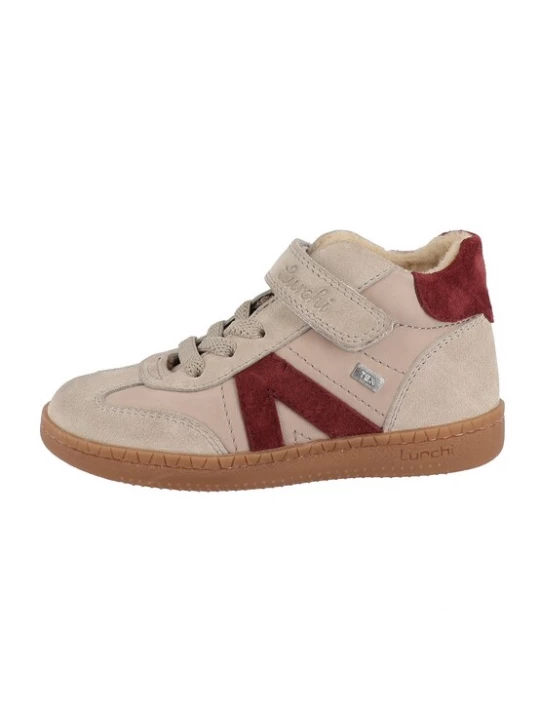 Foto van product LURCHI Sneakers 'Sakira' beige / robijnrood