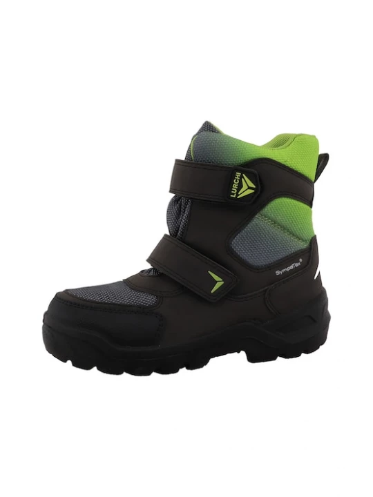 Foto van product LURCHI Snowboots 'Kean' donkergrijs / groen