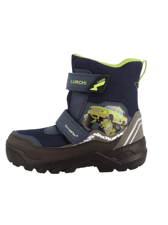 Foto van product LURCHI Snowboots 'Kojo' marine / grijs / kiwi