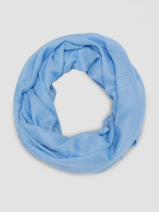 Foto van product Lusjessjaal van geweven stof s.Oliver blauw