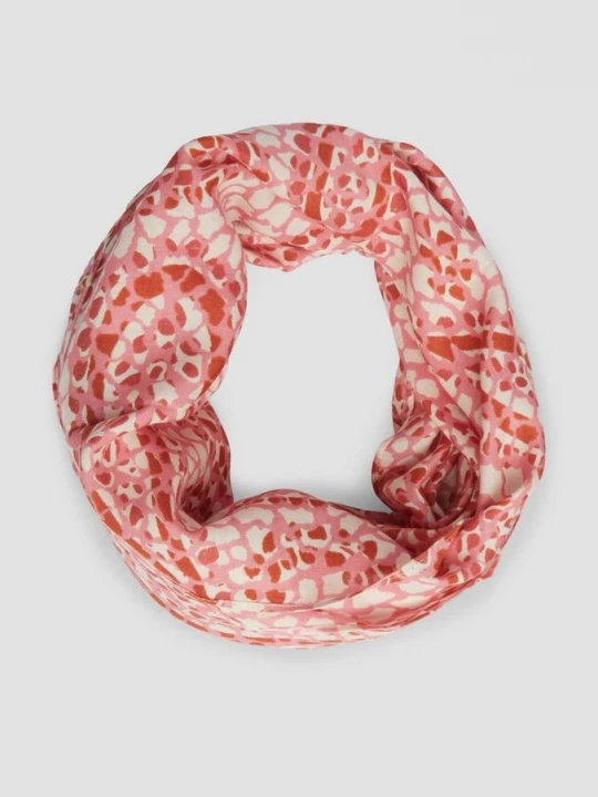 Foto van product Lussjaal van viscose met all-overprint s.Oliver rood