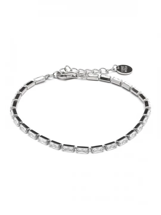 Foto van product Luxenter Armband 'Alku' zilver / transparant
