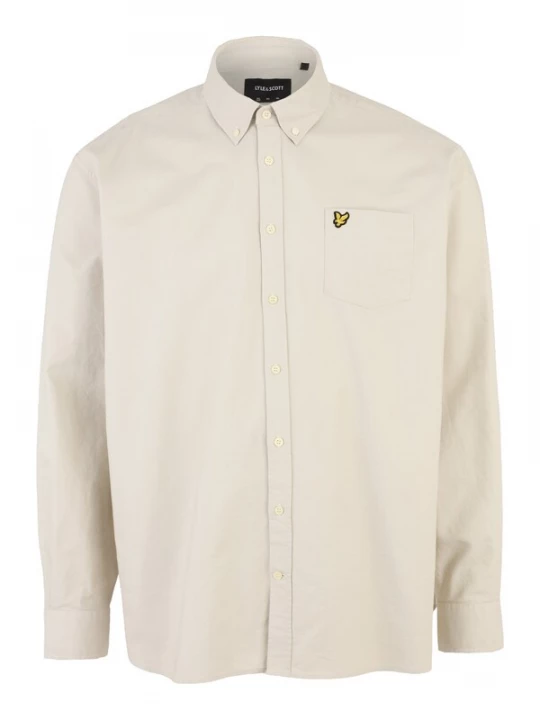 Foto van product Lyle & Scott Big&Tall Overhemd beige