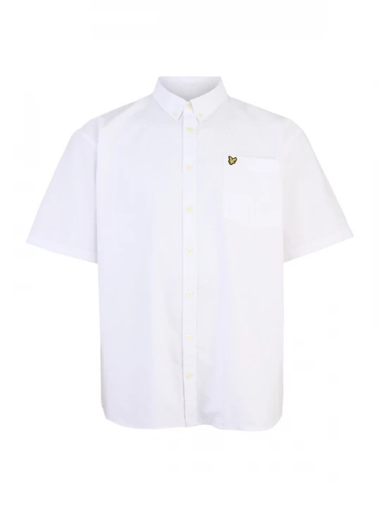 Foto van product Lyle & Scott Big&Tall Overhemd geel / zwart / wit