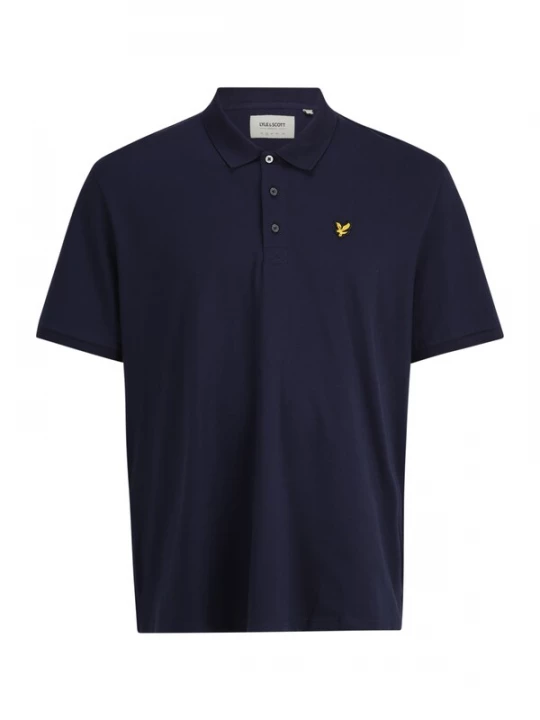 Foto van product Lyle & Scott Big&Tall Shirt navy / geel