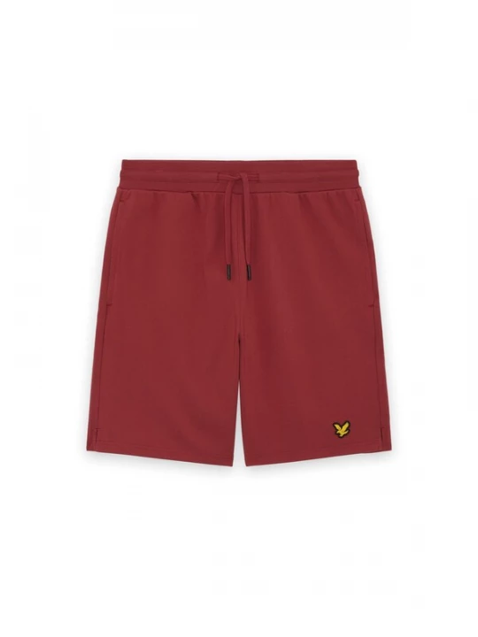 Foto van product Lyle & Scott Broek 'Fly' geel / kersrood
