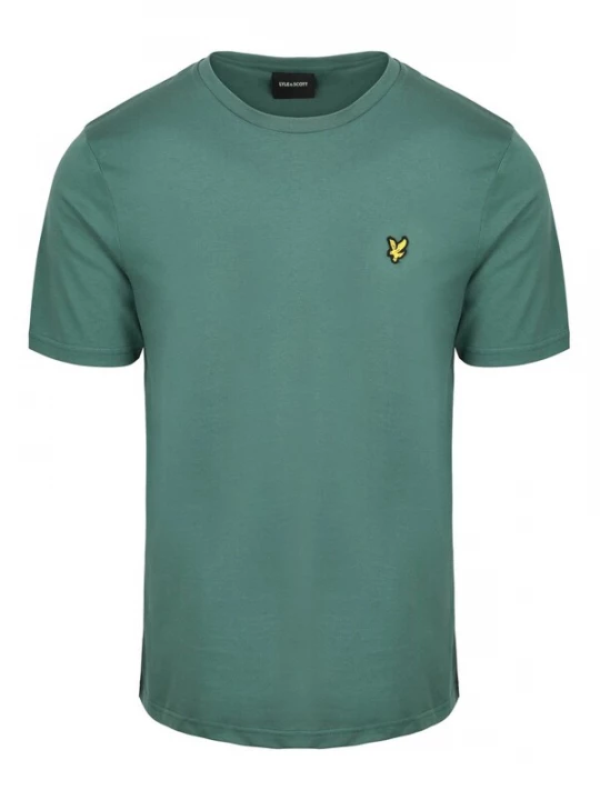 Foto van product Lyle & Scott Shirt 'Essentials' donkergroen