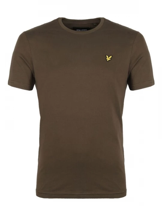 Foto van product Lyle & Scott Shirt 'Essentials' donkergroen