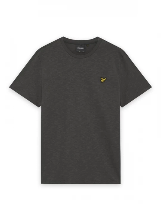 Foto van product Lyle & Scott Shirt 'Fine Slub' bruin gemêleerd