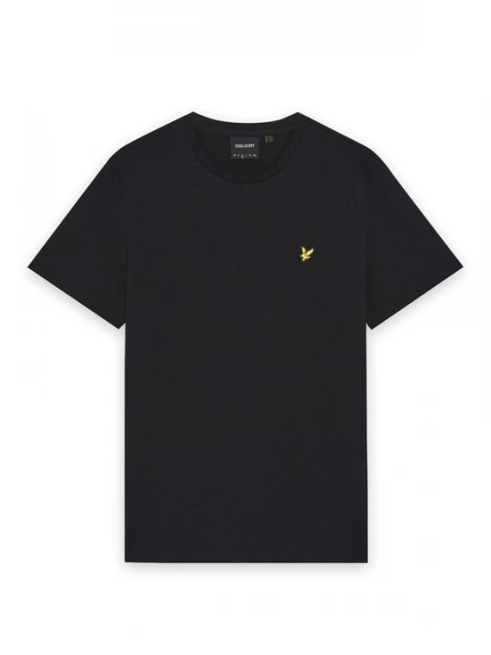 Foto van product Lyle & Scott Shirt 'Fine Slub' geel / zwart