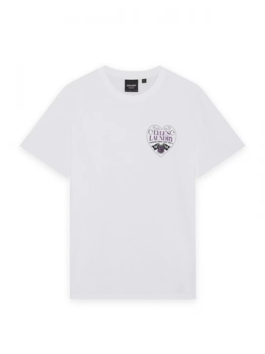 Foto van product Lyle & Scott Shirt grijs / wit