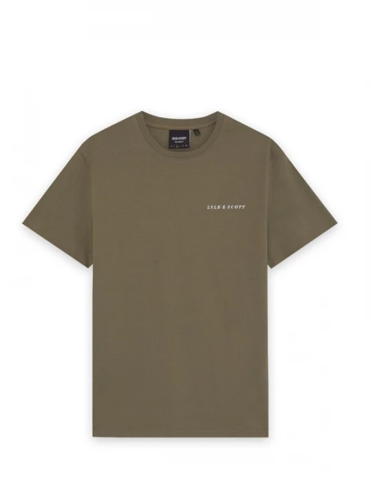 Foto van product Lyle & Scott Shirt 'Lyle & Scott - Heren t-shirt' kaki